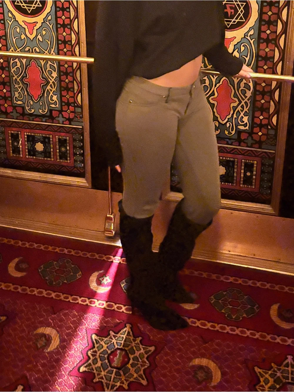 Thigh high heels